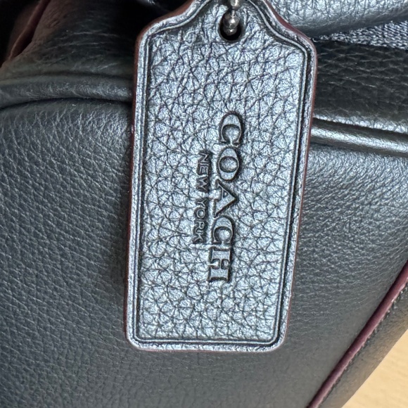 Coach metropolitan soft black backpack main image 7